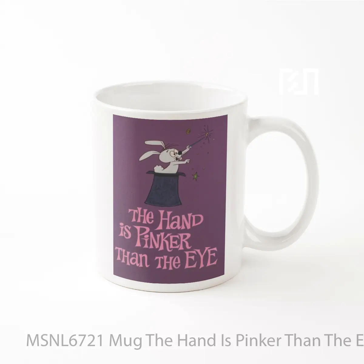Mug The Hand Is Pinker Than The Eye Gelas Keramik Tema Film MSNL6721