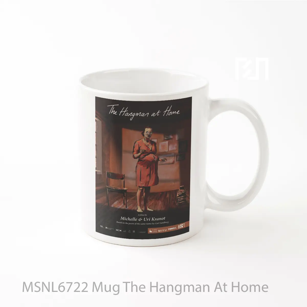 Mug The Hangman At Home Gelas Keramik Tema Film MSNL6722