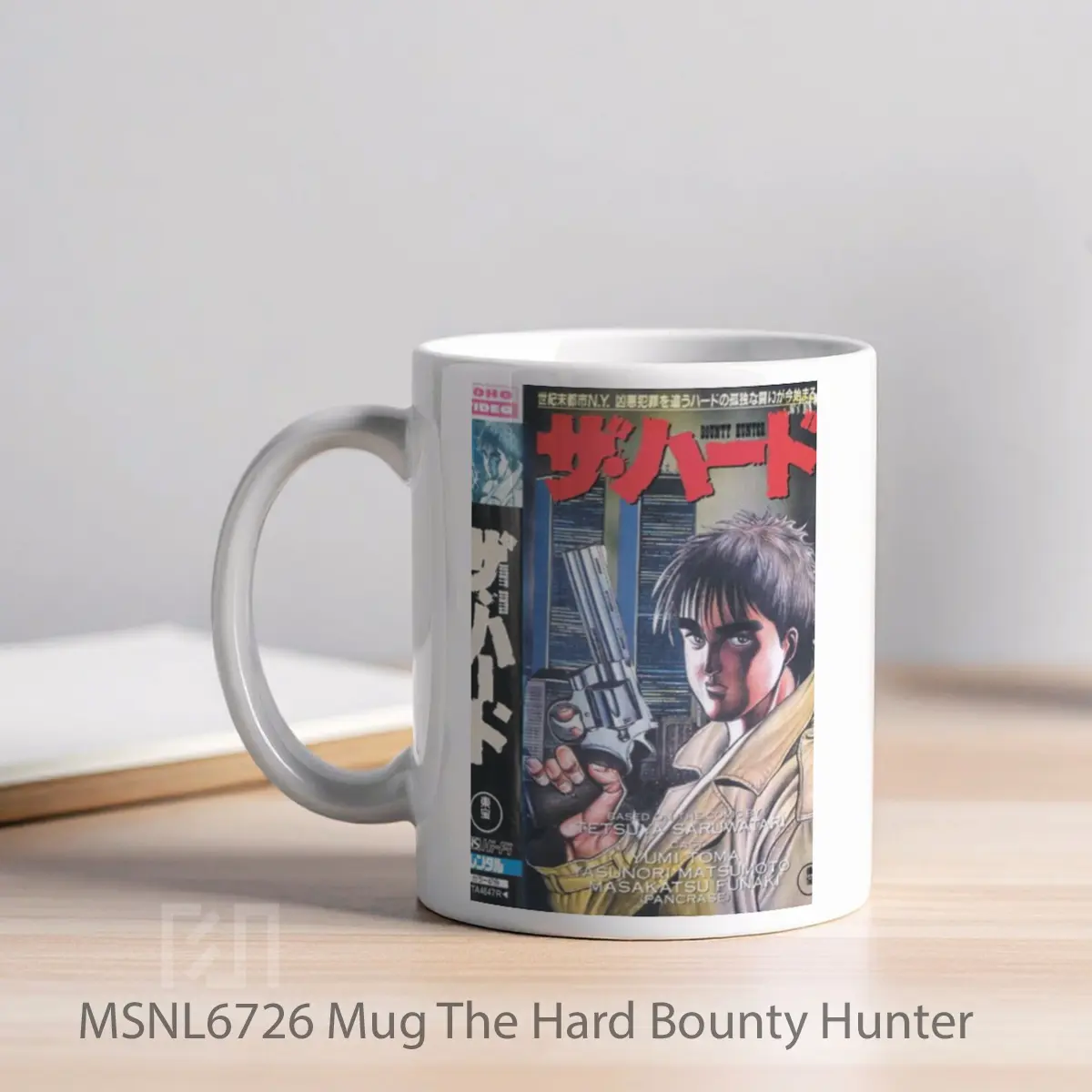 Mug The Hard Bounty Hunter Gelas Keramik Tema Film MSNL6726 - Tampak Kiri