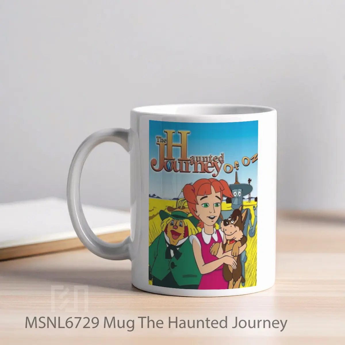 Mug The Haunted Journey Gelas Keramik Tema Film MSNL6729 - Tampak Kiri