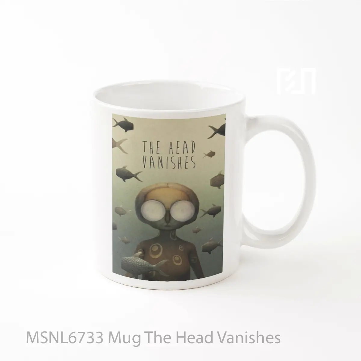 Mug The Head Vanishes Gelas Keramik Tema Film MSNL6733