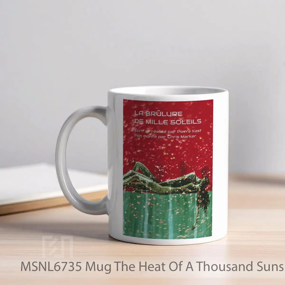 Mug The Heat Of A Thousand Suns Gelas Keramik Tema Film MSNL6735 - Tampak Kiri