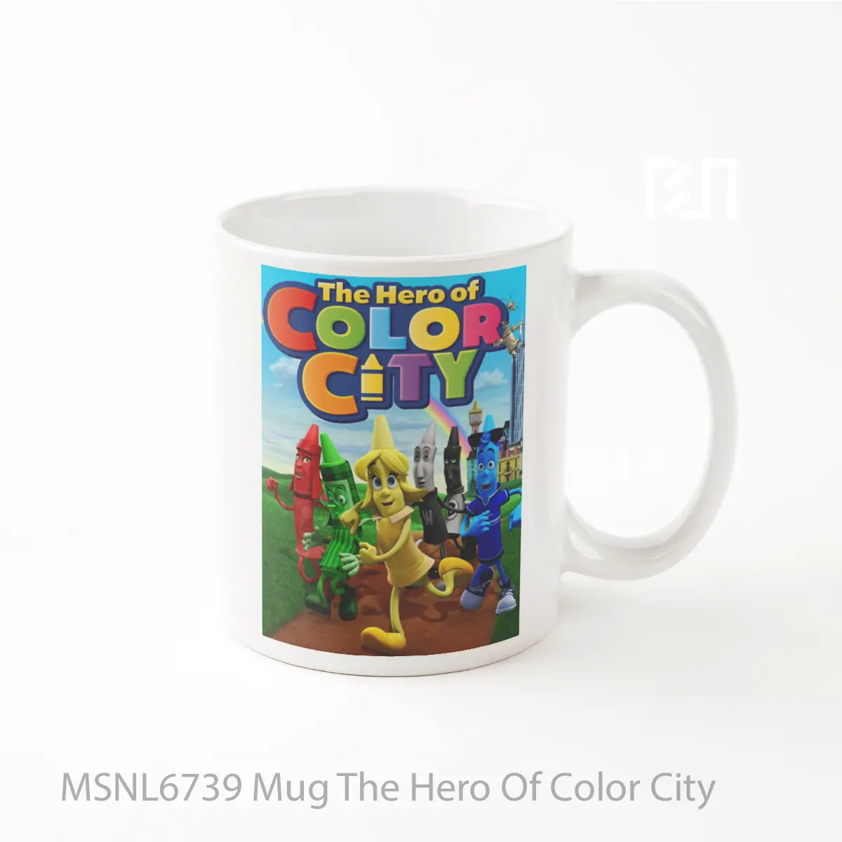 Mug The Hero Of Color City Gelas Keramik Tema Film MSNL6739