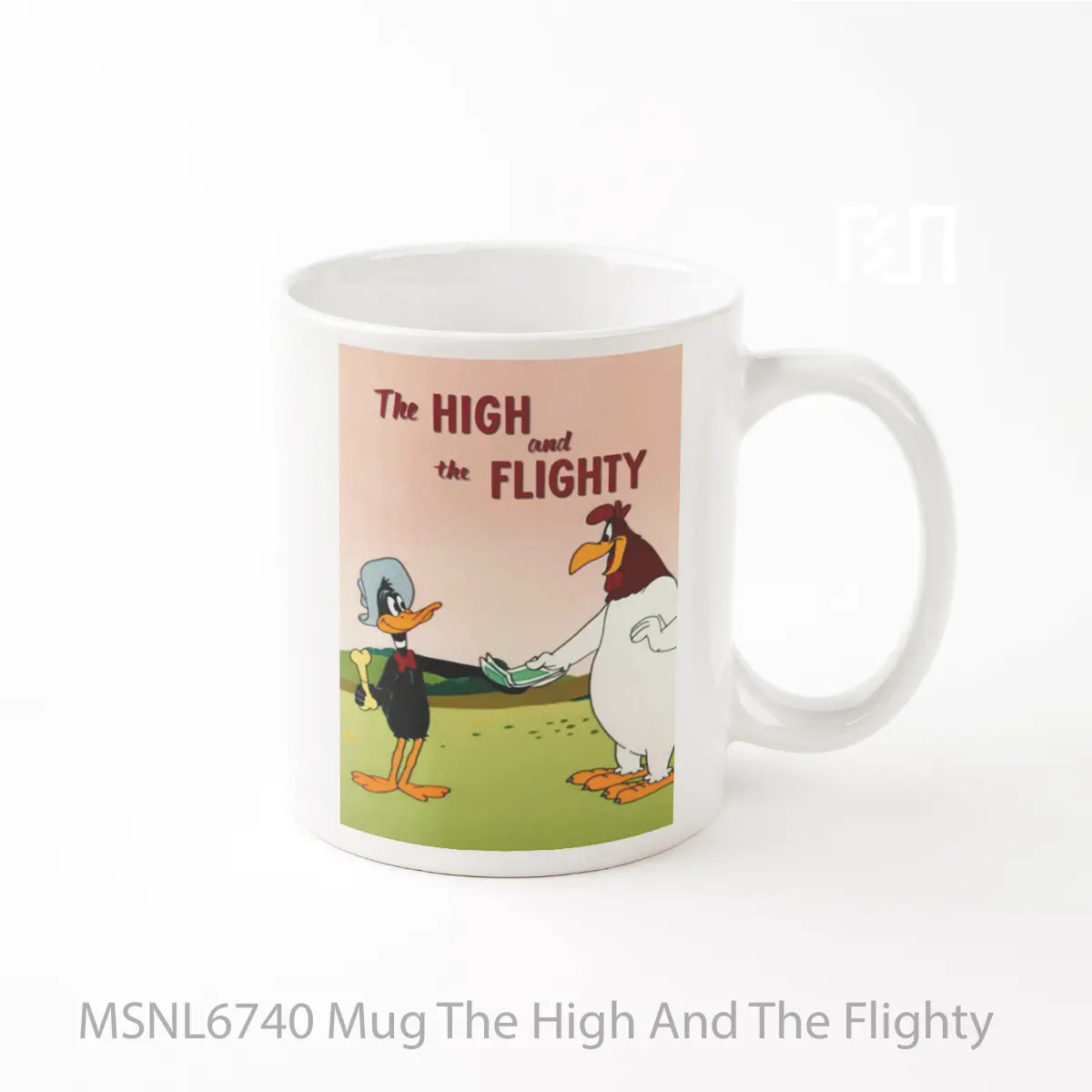 Mug The High And The Flighty Gelas Keramik Tema Film MSNL6740