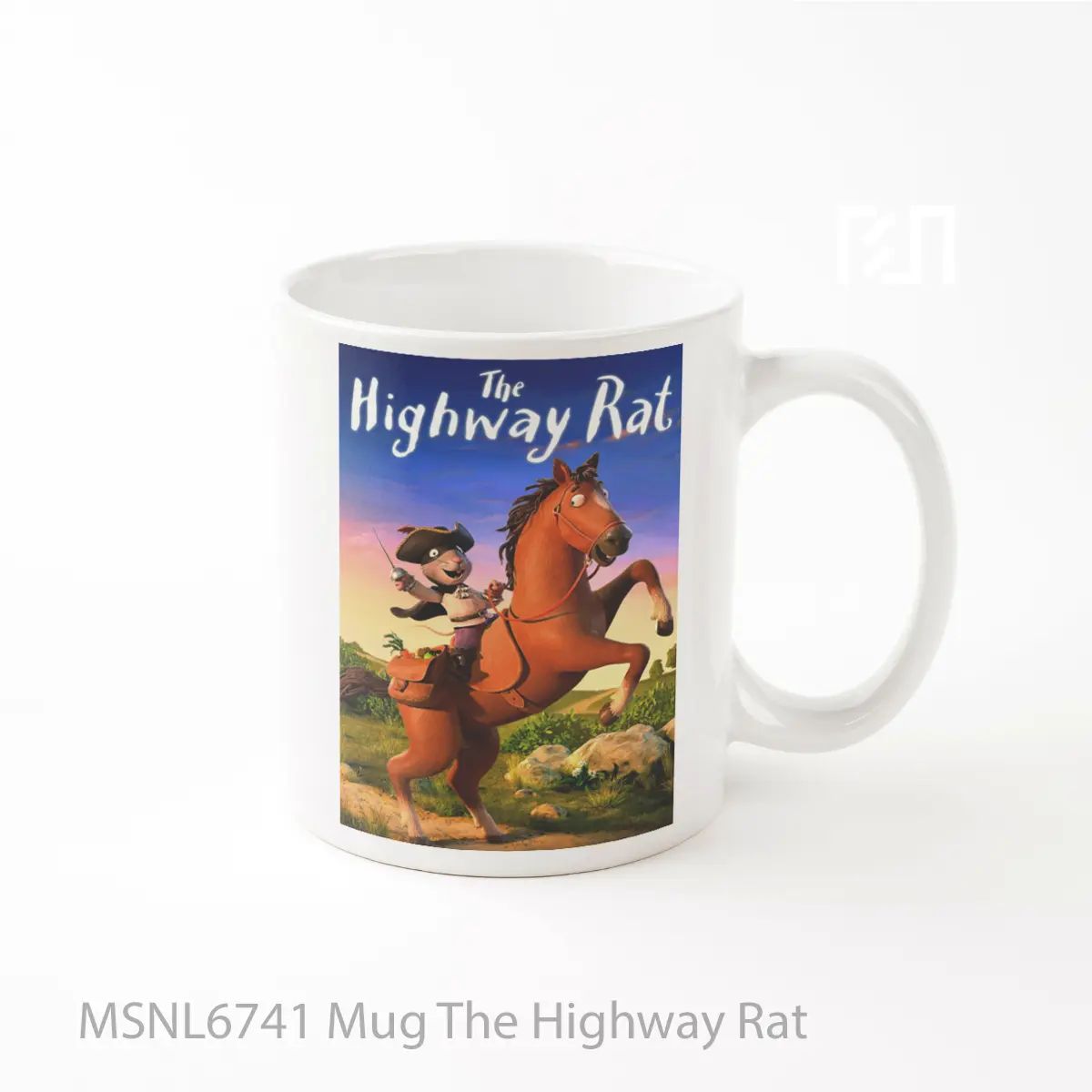 Mug The Highway Rat Gelas Keramik Tema Film MSNL6741