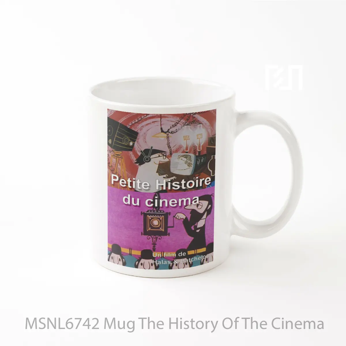 Mug The History Of The Cinema Gelas Keramik Tema Film MSNL6742