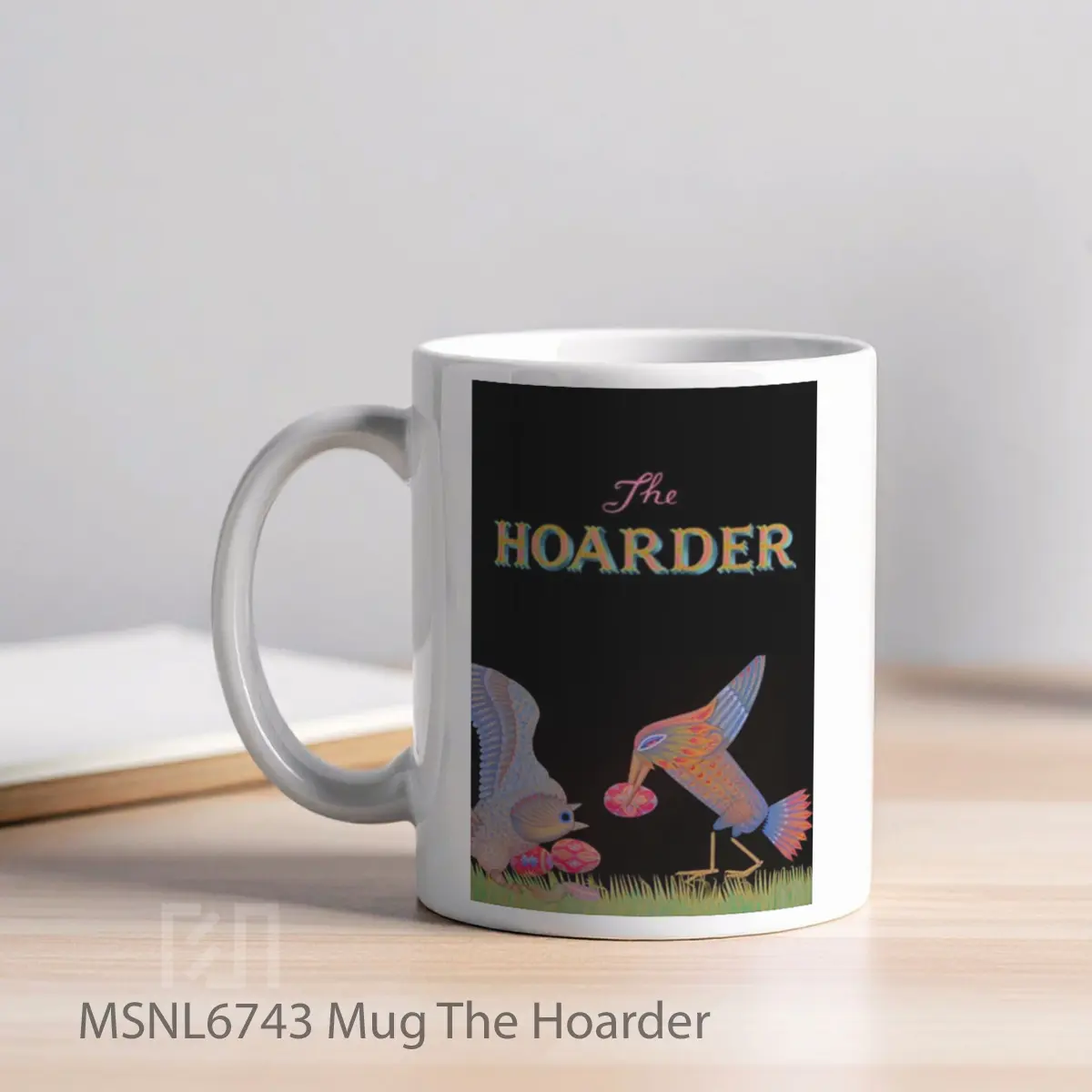 Mug The Hoarder Gelas Keramik Tema Film MSNL6743 - Tampak Kiri