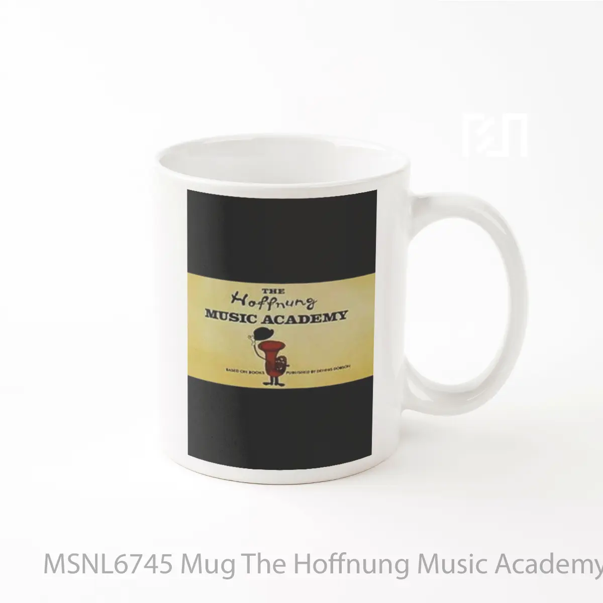 Mug The Hoffnung Music Academy Gelas Keramik Tema Film MSNL6745