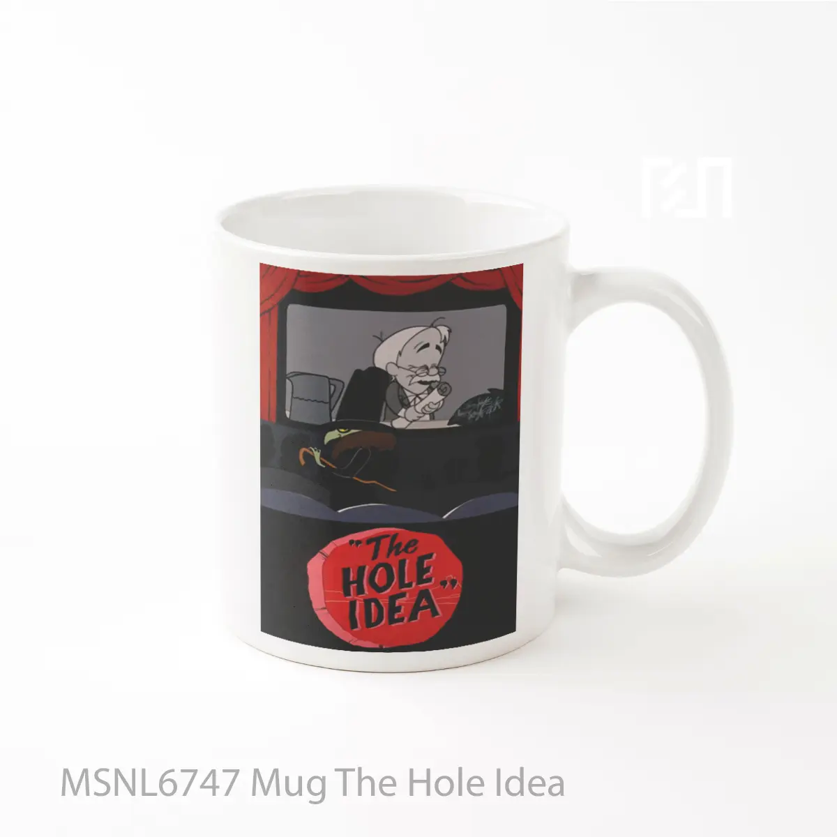 Mug The Hole Idea Gelas Keramik Tema Film MSNL6747