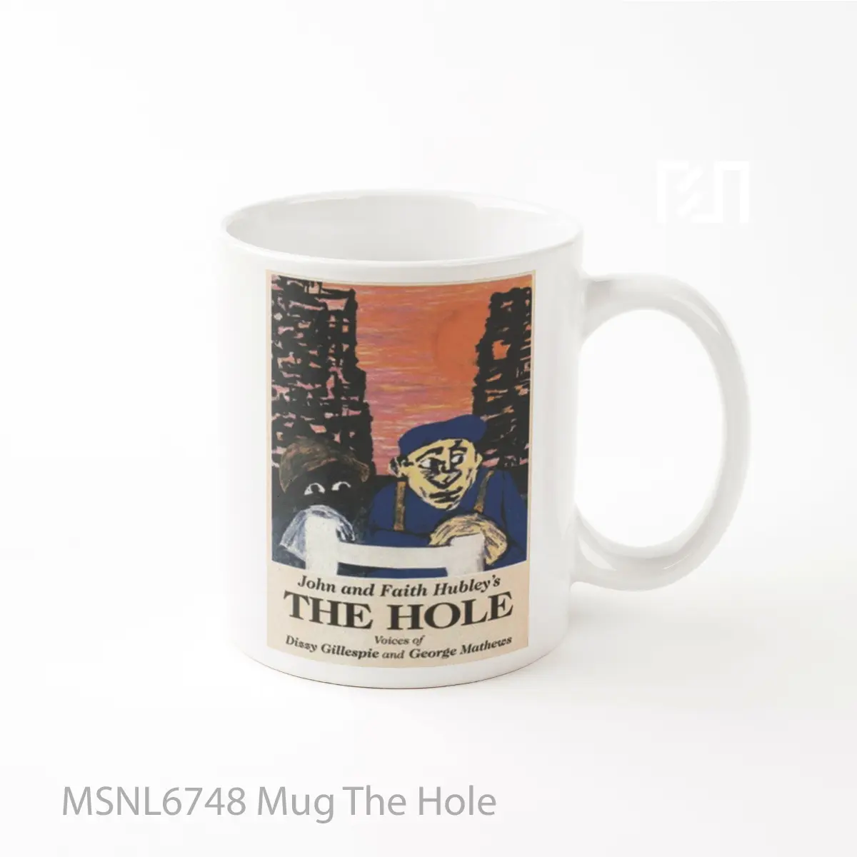 Mug The Hole Gelas Keramik Tema Film MSNL6748