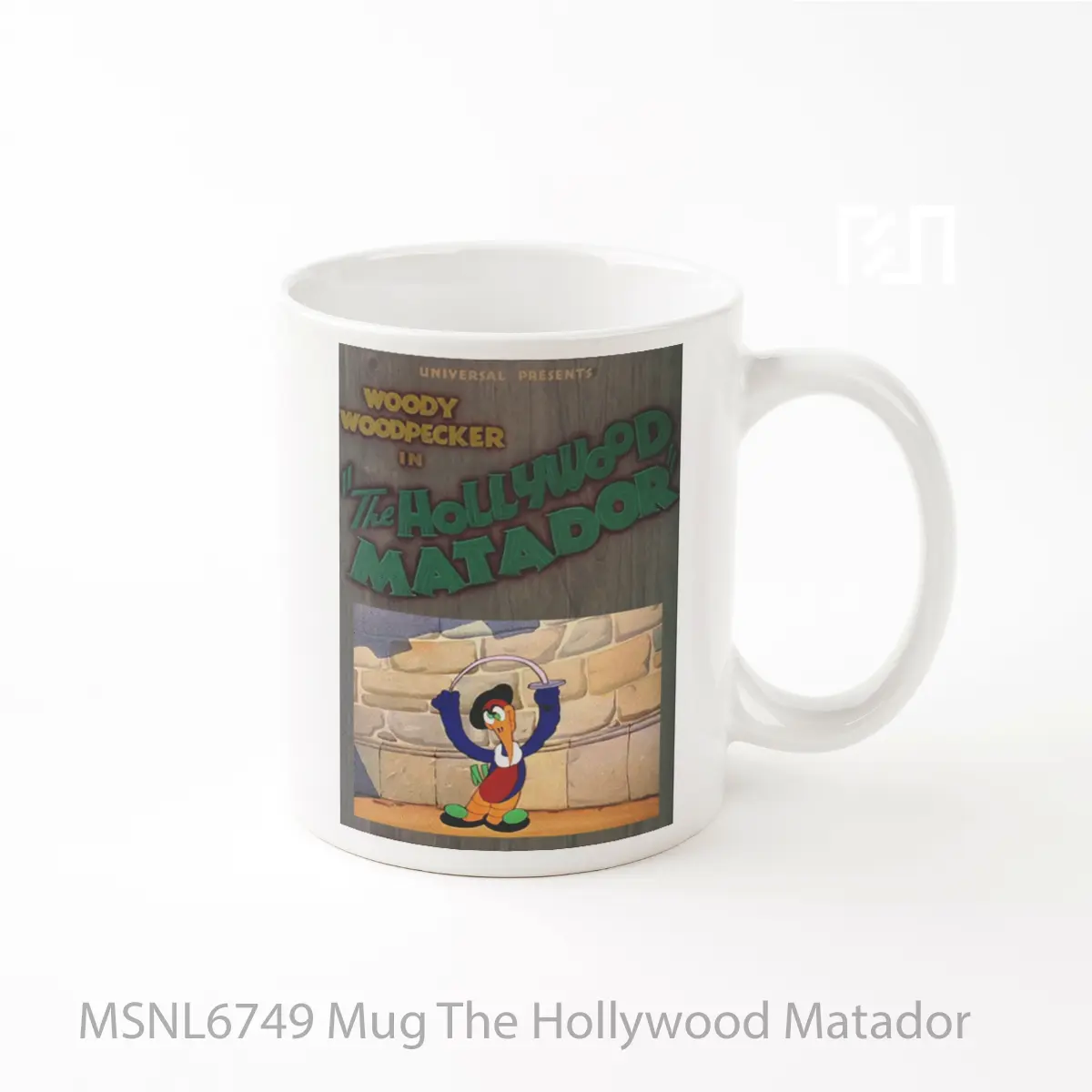 Mug The Hollywood Matador Gelas Keramik Tema Film MSNL6749