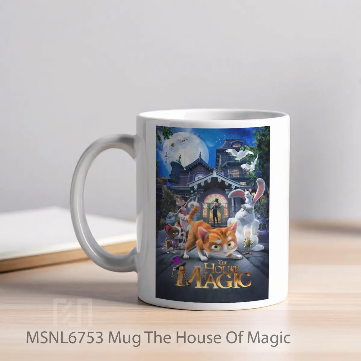 Mug The House Of Magic Gelas Keramik Tema Film MSNL6753 - Tampak Kiri