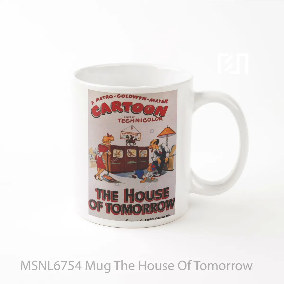 Mug The House Of Tomorrow Gelas Keramik Tema Film MSNL6754