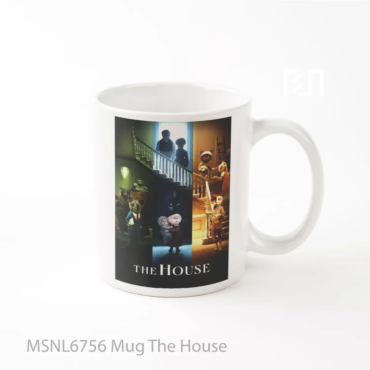 Mug The House Gelas Keramik Tema Film MSNL6756