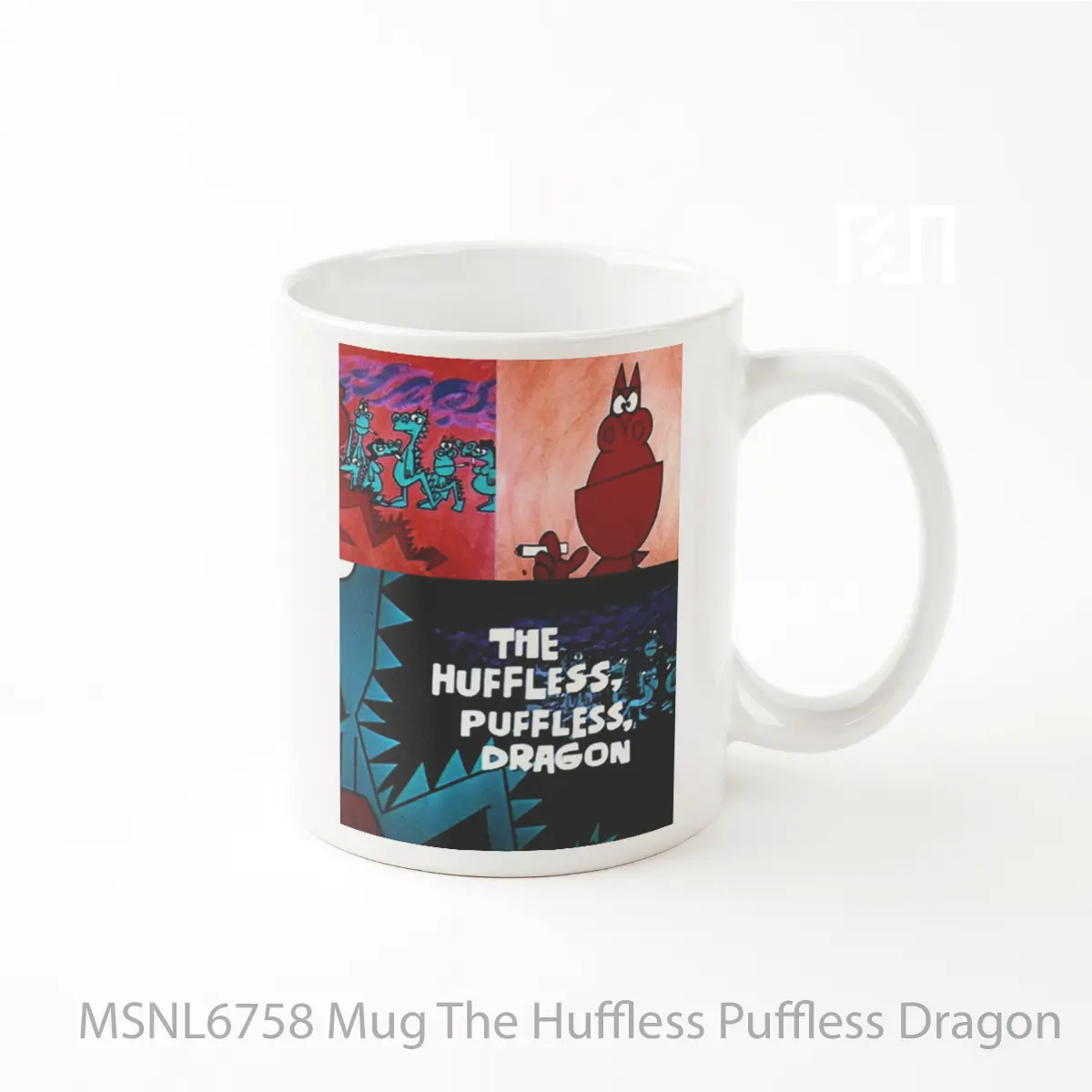 Mug The Huffless Puffless Dragon Gelas Keramik Tema Film MSNL6758