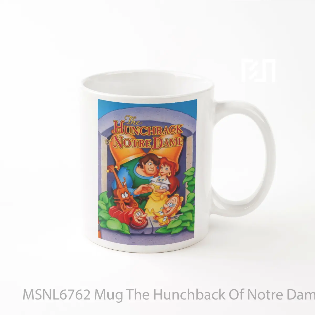 Mug The Hunchback Of Notre Dame V3 Gelas Keramik Tema Film MSNL6762