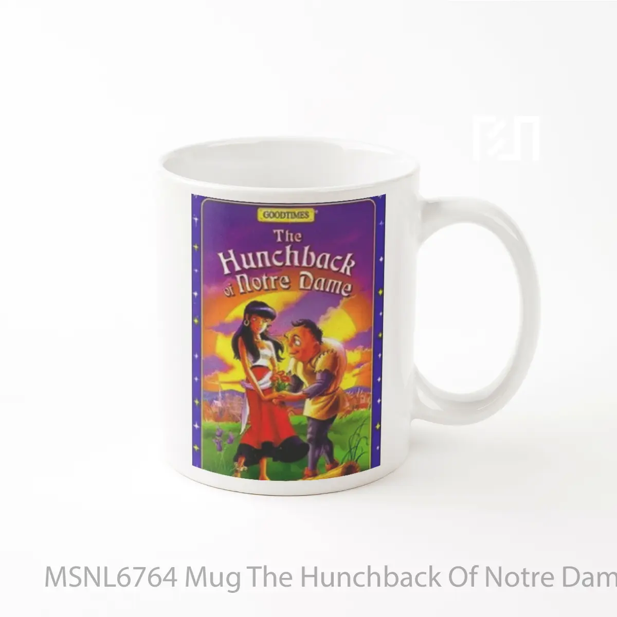 Mug The Hunchback Of Notre Dame V5 Gelas Keramik Tema Film MSNL6764
