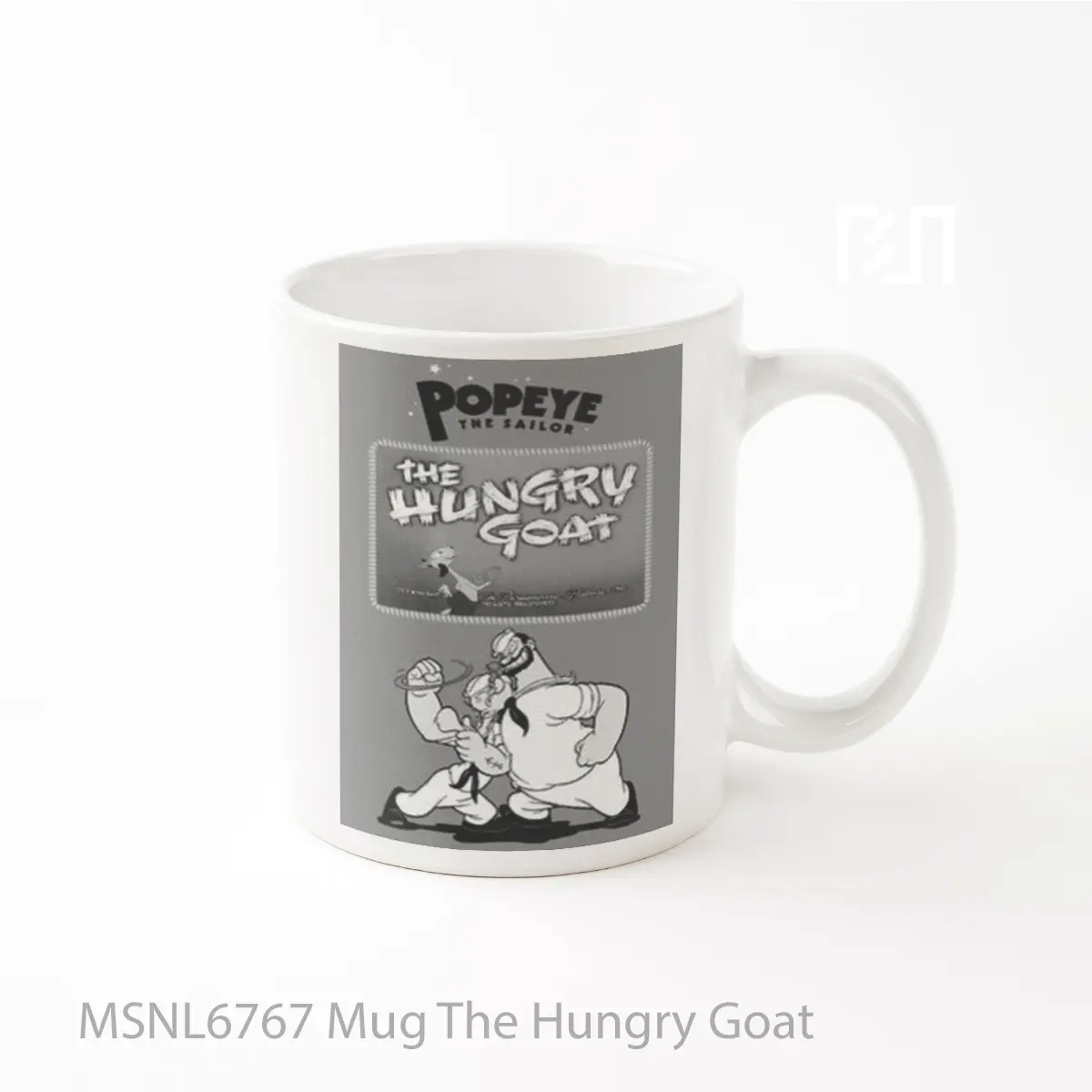 Mug The Hungry Goat Gelas Keramik Tema Film MSNL6767