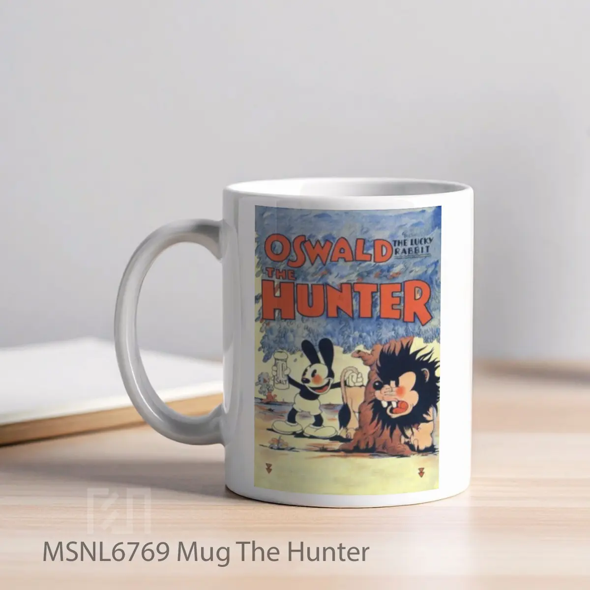 Mug The Hunter Gelas Keramik Tema Film MSNL6769 - Tampak Kiri