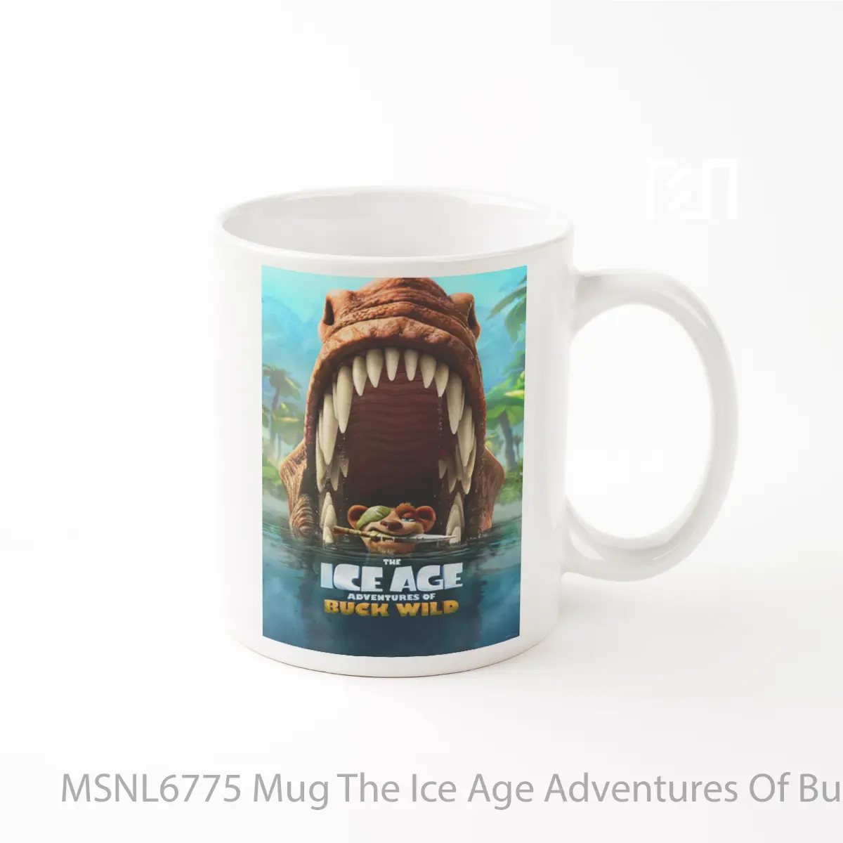 Mug The Ice Age Adventures Of Buck Wild Gelas Keramik Tema Film MSNL6775