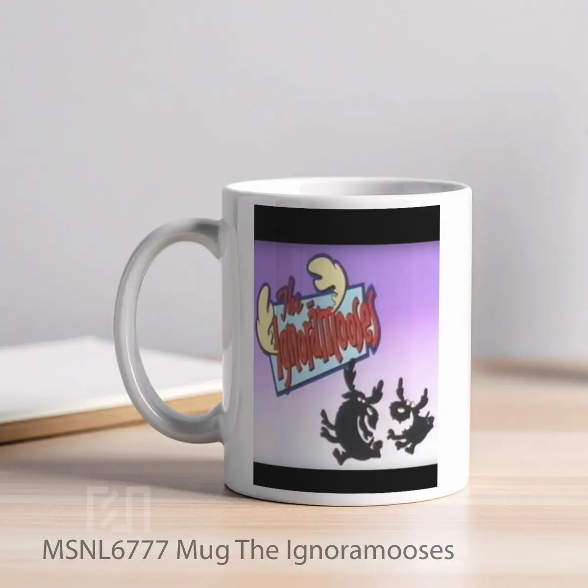 Mug The Ignoramooses Gelas Keramik Tema Film MSNL6777 - Tampak Kiri