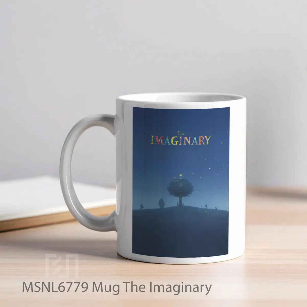Mug The Imaginary Gelas Keramik Tema Film MSNL6779 - Tampak Kiri