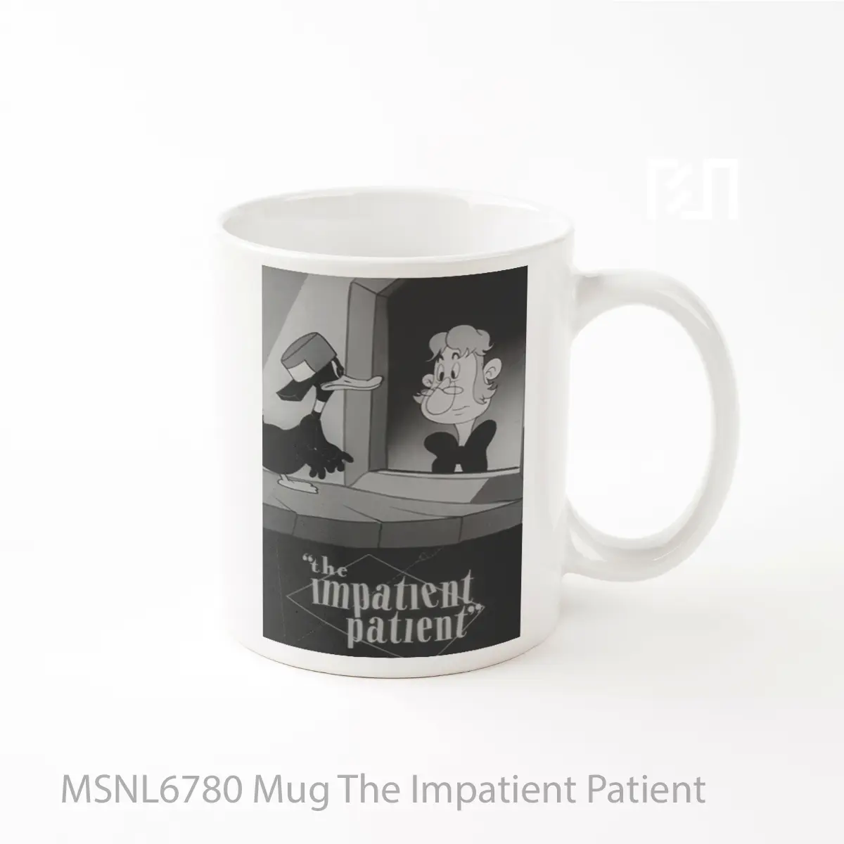 Mug The Impatient Patient Gelas Keramik Tema Film MSNL6780