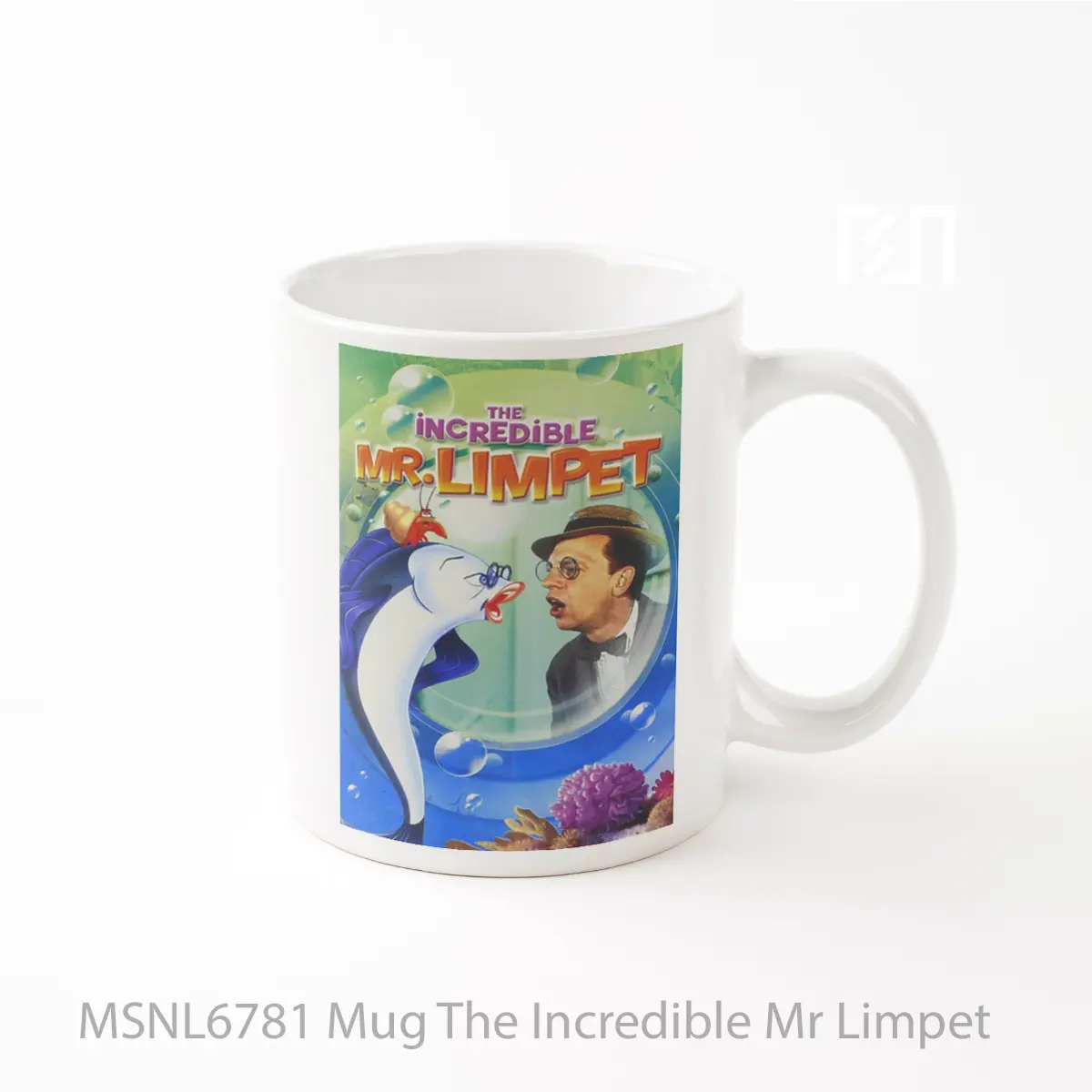 Mug The Incredible Mr Limpet Gelas Keramik Tema Film MSNL6781