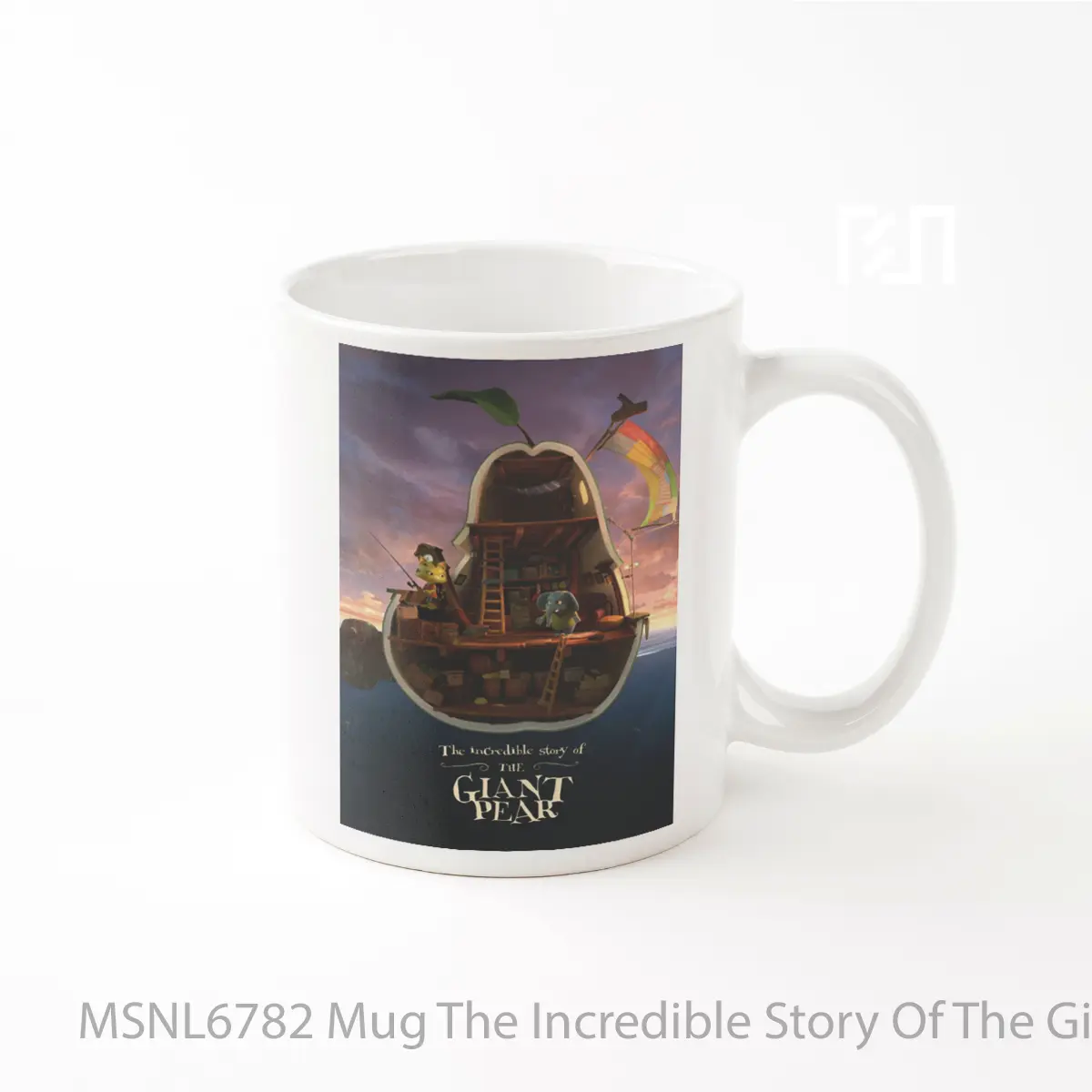 Mug The Incredible Story Of The Giant Pear Gelas Keramik Tema Film MSNL6782