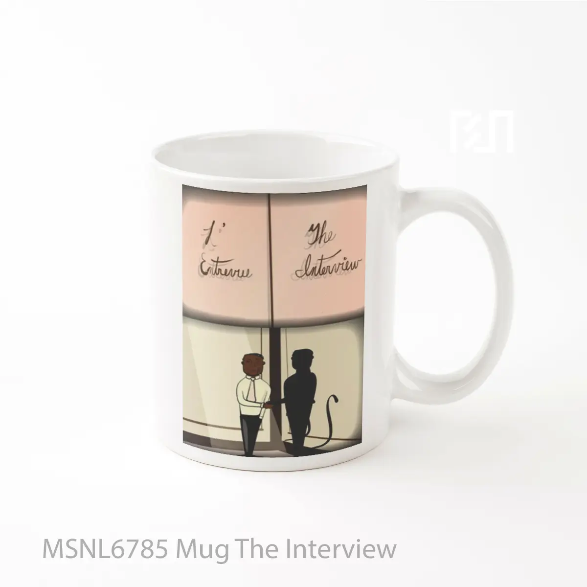 Mug The Interview Gelas Keramik Tema Film MSNL6785