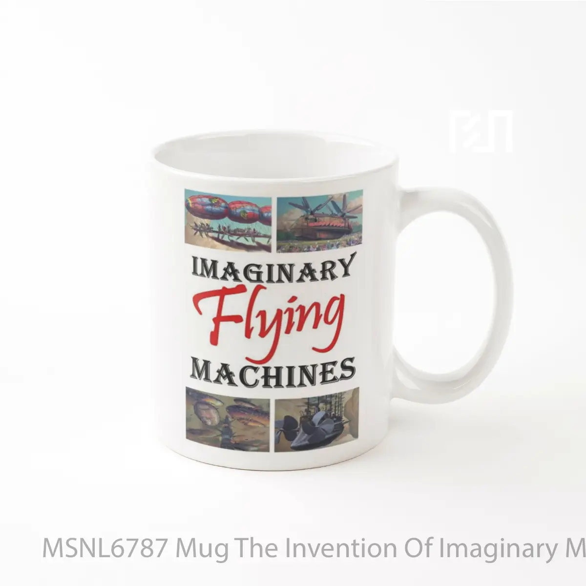 Mug The Invention Of Imaginary Machines Of Destruction Gelas Keramik Tema Film MSNL6787