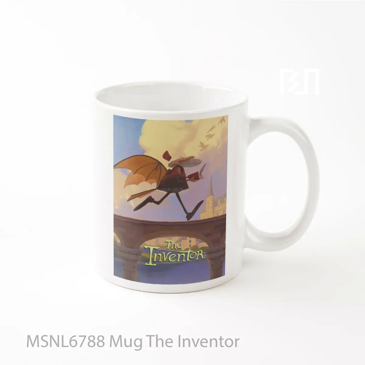Mug The Inventor Gelas Keramik Tema Film MSNL6788