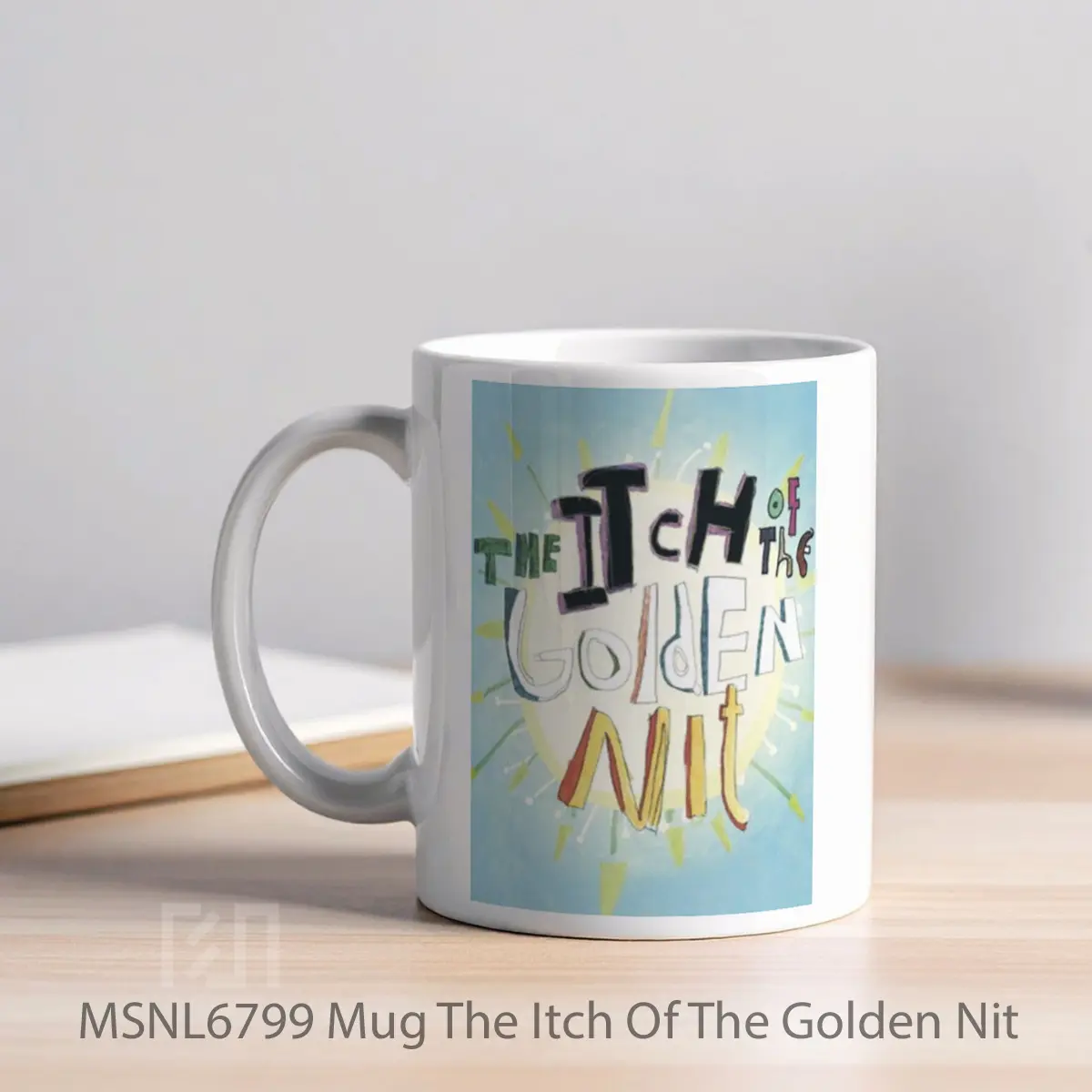 Mug The Itch Of The Golden Nit Gelas Keramik Tema Film MSNL6799 - Tampak Kiri