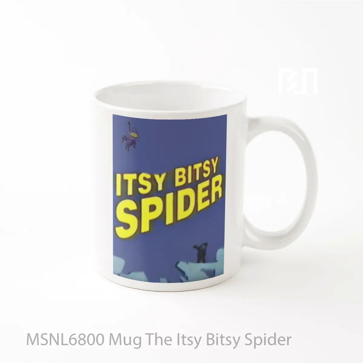 Mug The Itsy Bitsy Spider Gelas Keramik Tema Film MSNL6800