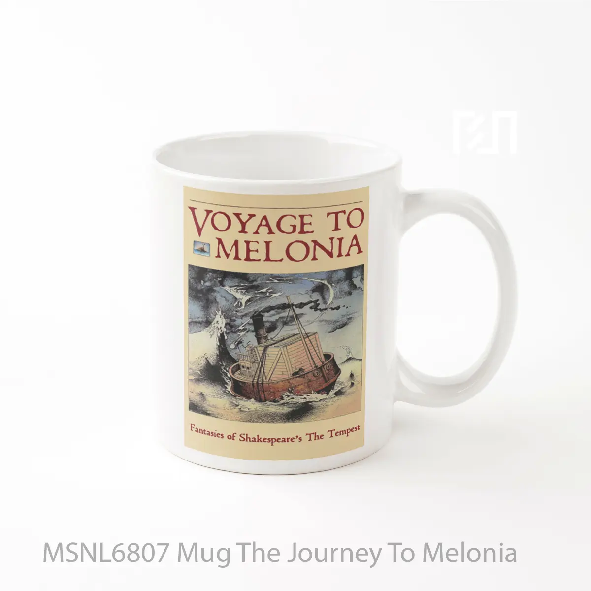 Mug The Journey To Melonia Gelas Keramik Tema Film MSNL6807