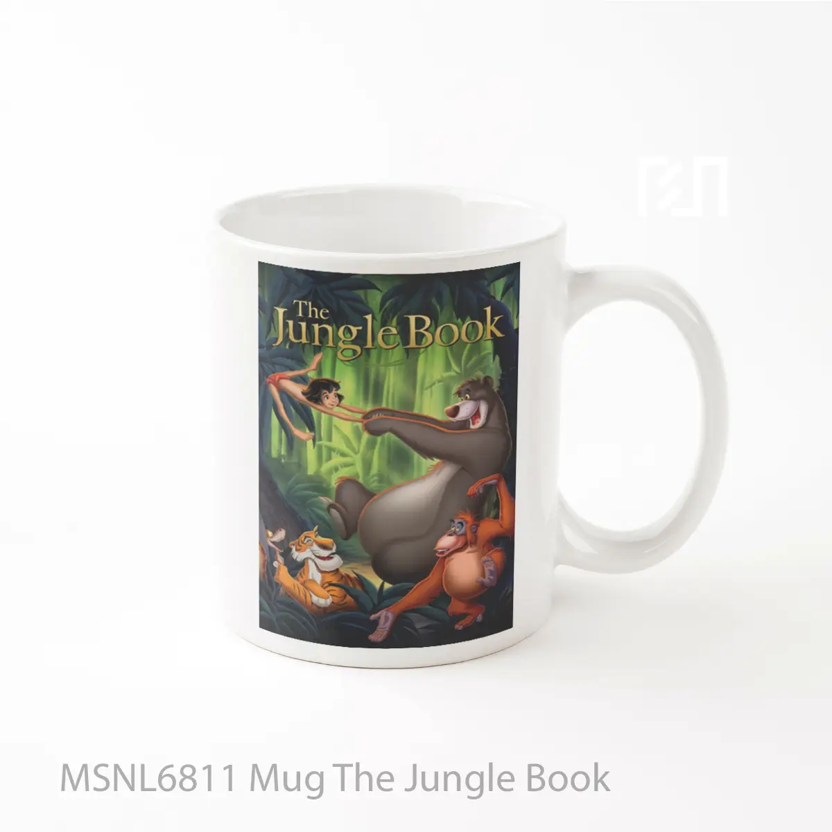 Mug The Jungle Book Gelas Keramik Tema Film MSNL6811