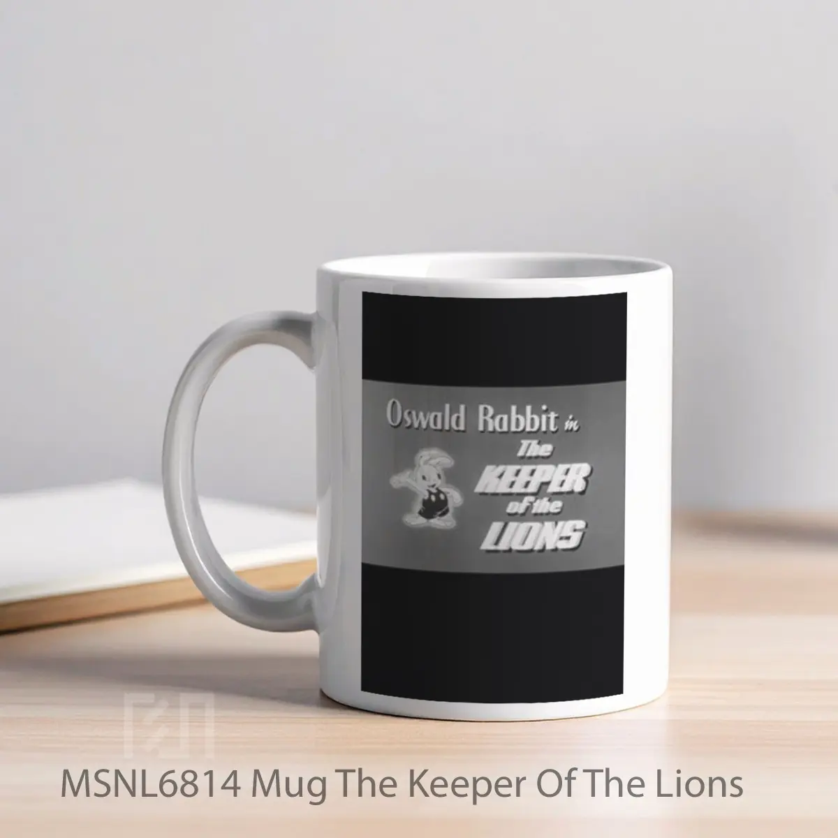 Mug The Keeper Of The Lions Gelas Keramik Tema Film MSNL6814 - Tampak Kiri