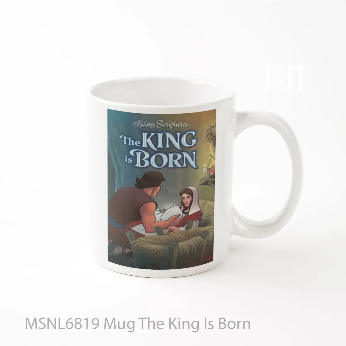 Mug The King Is Born Gelas Keramik Tema Film MSNL6819