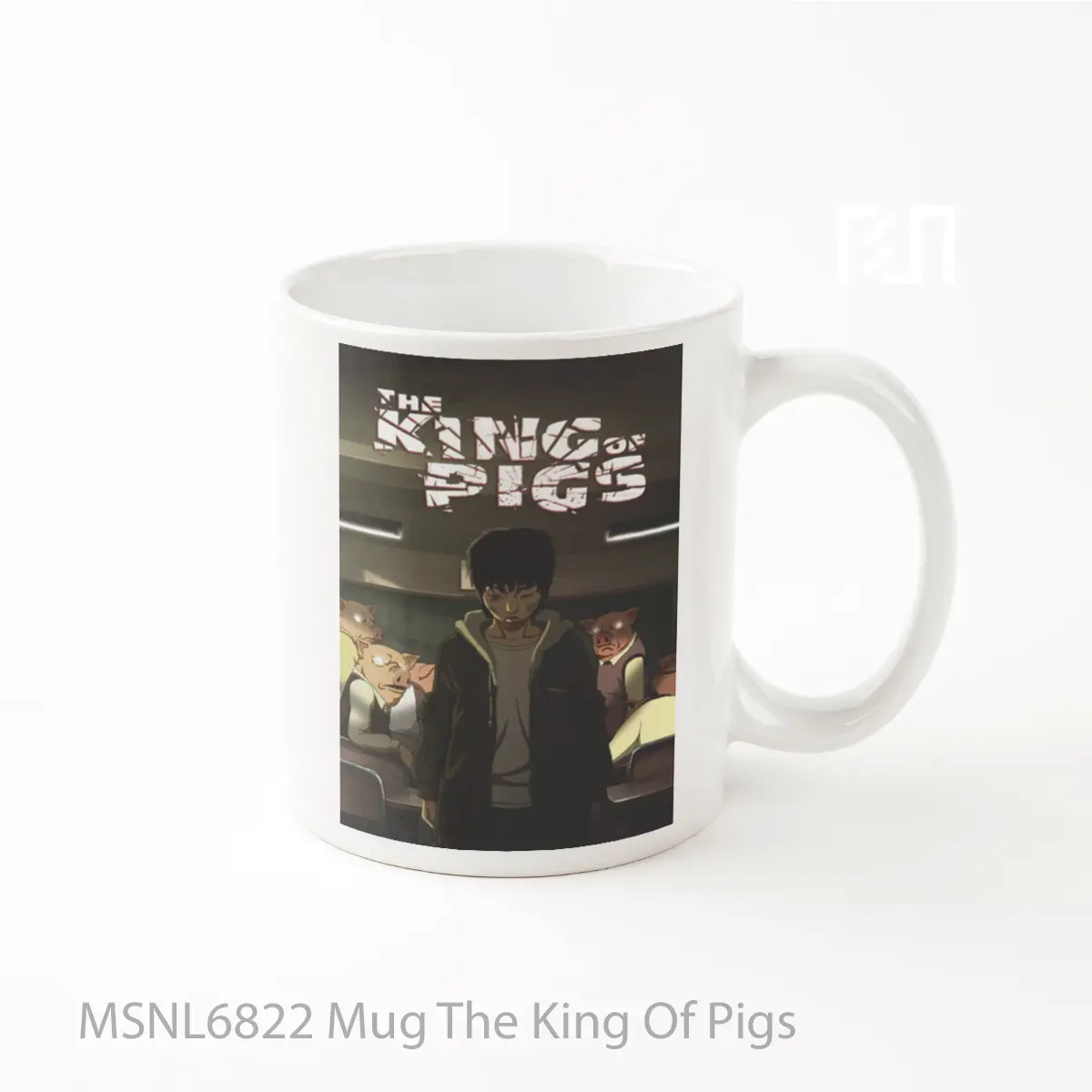 Mug The King Of Pigs Gelas Keramik Tema Film MSNL6822