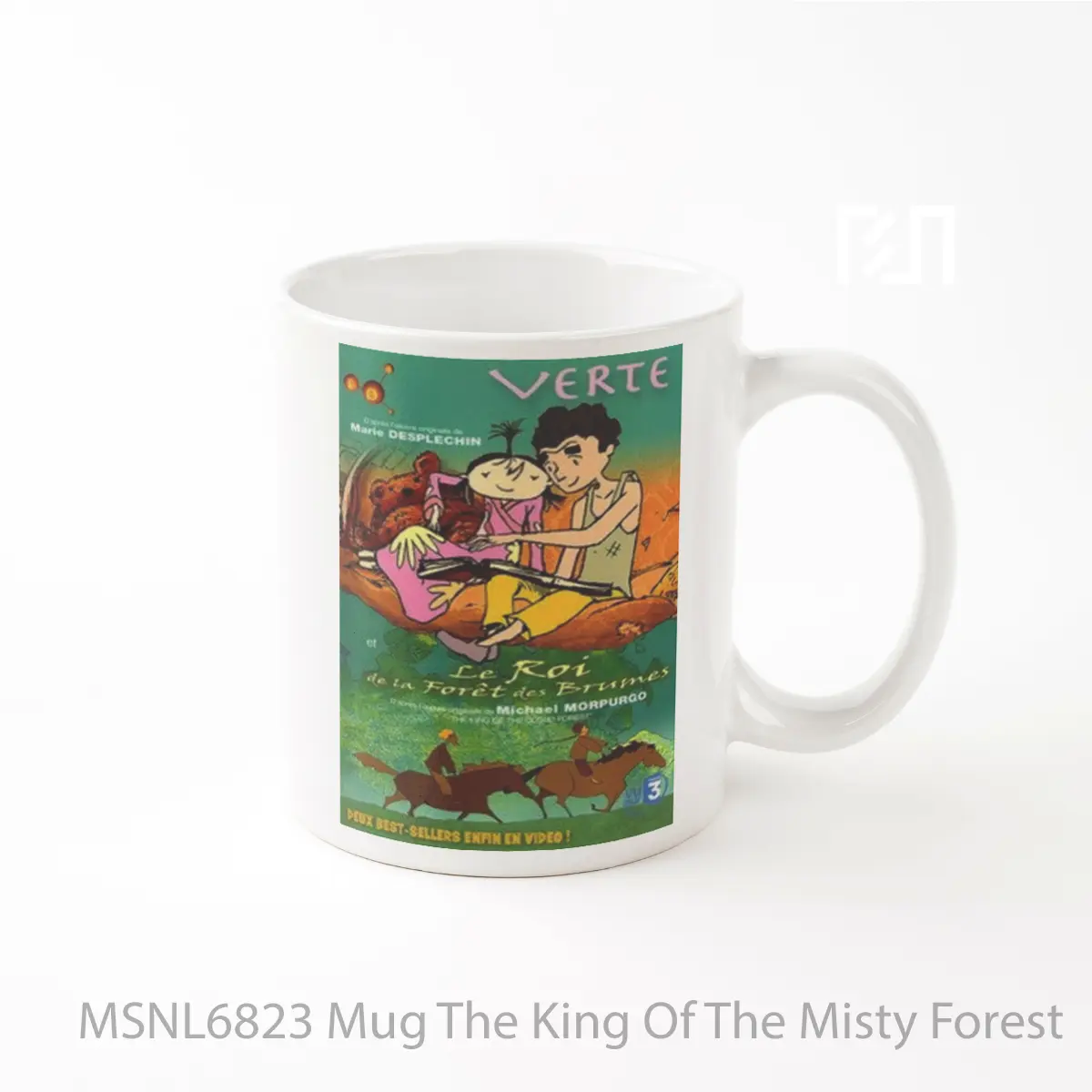 Mug The King Of The Misty Forest Gelas Keramik Tema Film MSNL6823