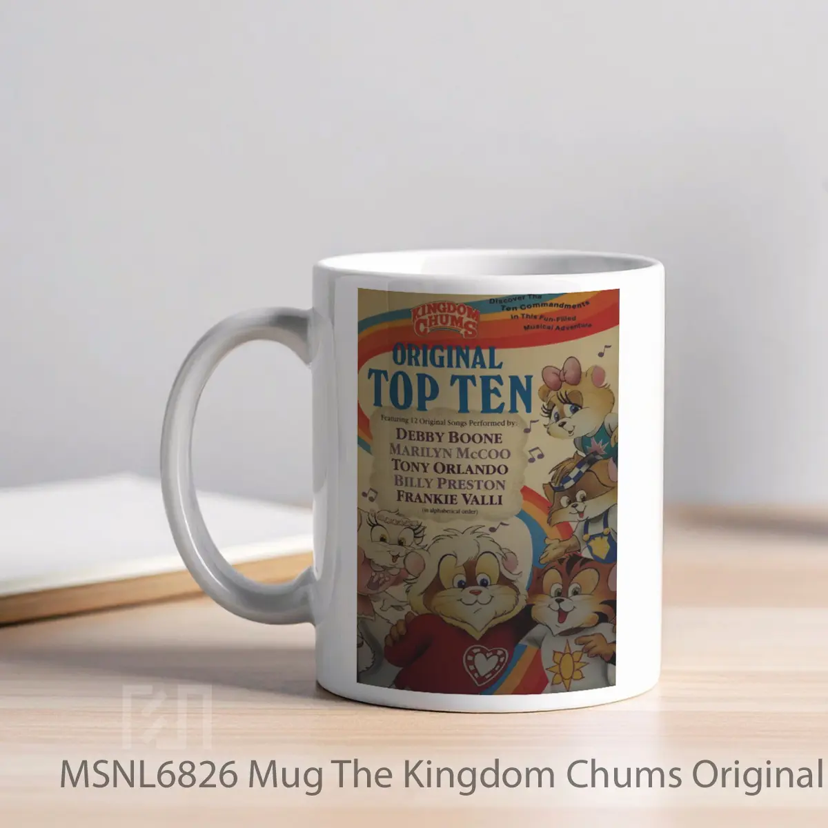 Mug The Kingdom Chums Original Top Ten Gelas Keramik Tema Film MSNL6826 - Tampak Kiri