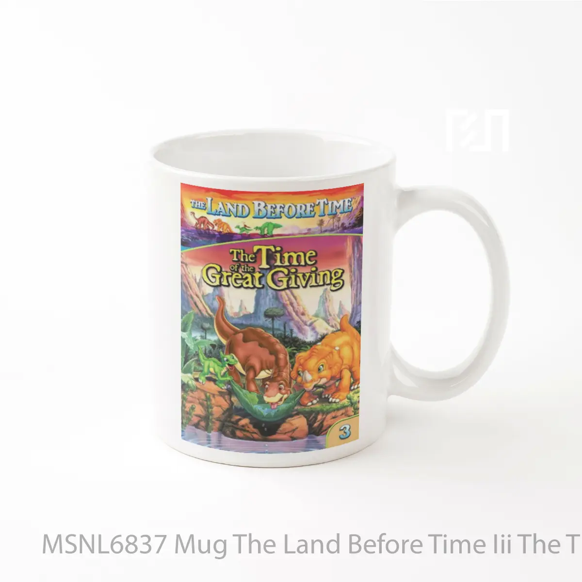 Mug The Land Before Time Iii The Time Of The Great Giving Gelas Keramik Tema Film MSNL6837