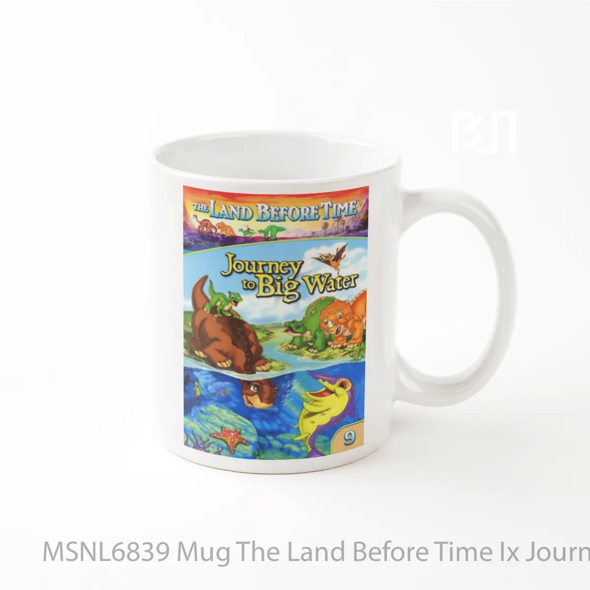 Mug The Land Before Time Ix Journey To Big Water Gelas Keramik Tema Film MSNL6839