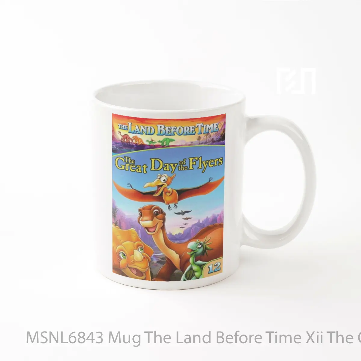 Mug The Land Before Time Xii The Great Day Of The Flyers Gelas Keramik Tema Film MSNL6843