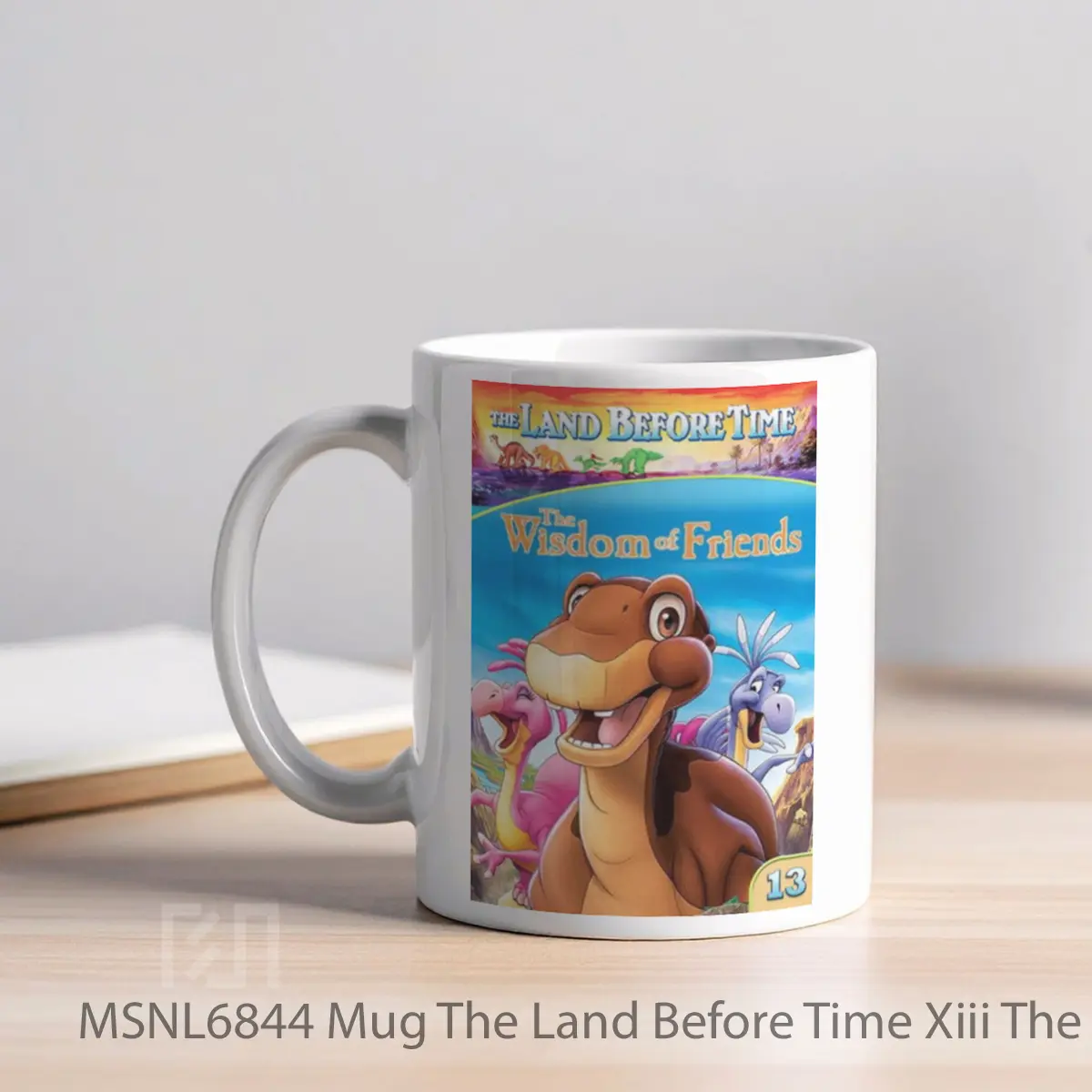 Mug The Land Before Time Xiii The Wisdom Of Friends Gelas Keramik Tema Film MSNL6844 - Tampak Kiri