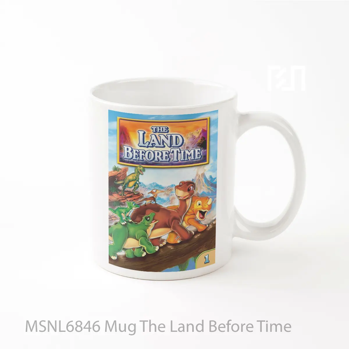Mug The Land Before Time Gelas Keramik Tema Film MSNL6846