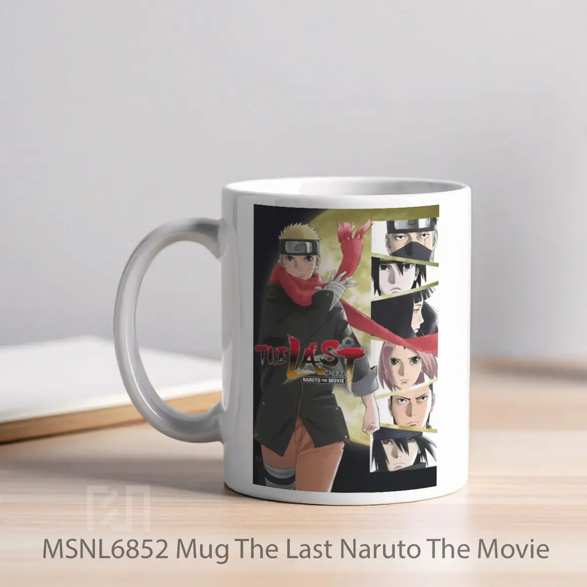 Mug The Last Naruto The Movie Gelas Keramik Tema Film MSNL6852 - Tampak Kiri