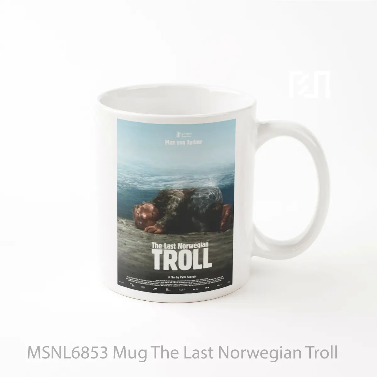 Mug The Last Norwegian Troll Gelas Keramik Tema Film MSNL6853