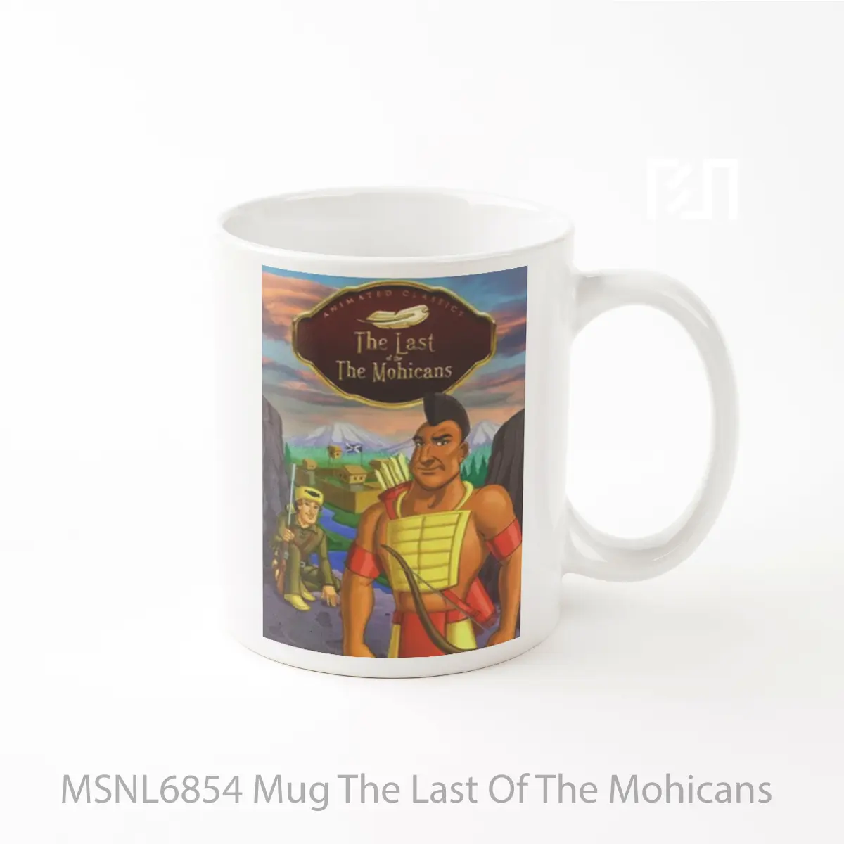 Mug The Last Of The Mohicans Gelas Keramik Tema Film MSNL6854