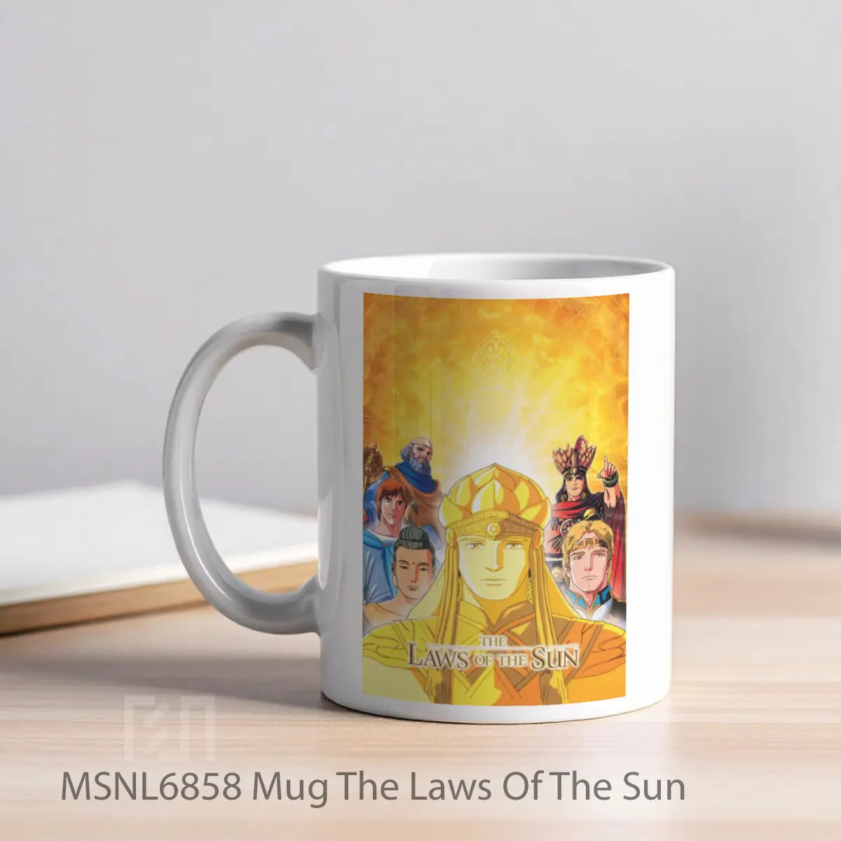 Mug The Laws Of The Sun Gelas Keramik Tema Film MSNL6858 - Tampak Kiri